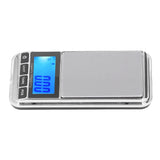 Digital Pocket Scale High Accuracy Portable Safe Reliable Mini Pocket Jewelry Scale with LCD Display for Jewelry Shop Home 300g/0.01g - Top-Down View