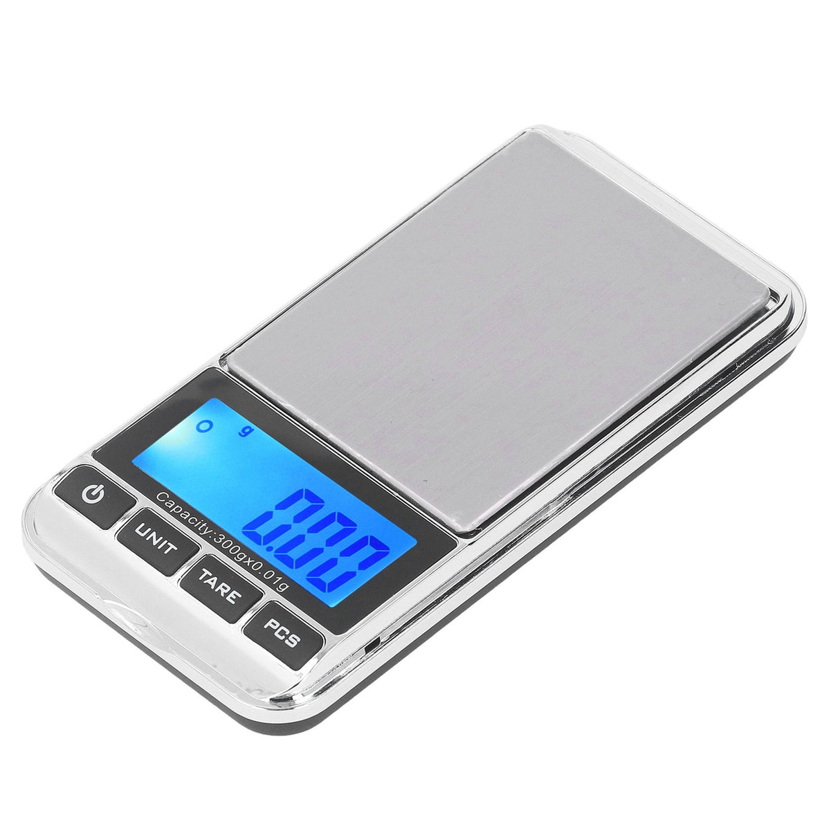 Digital Pocket Scale High Accuracy Portable Safe Reliable Mini Pocket Jewelry Scale with LCD Display for Jewelry Shop Home 300g/0.01g