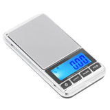 Digital Pocket Scale High Accuracy Portable Safe Reliable Mini Pocket Jewelry Scale with LCD Display for Jewelry Shop Home 500g/0.01g - Rear View