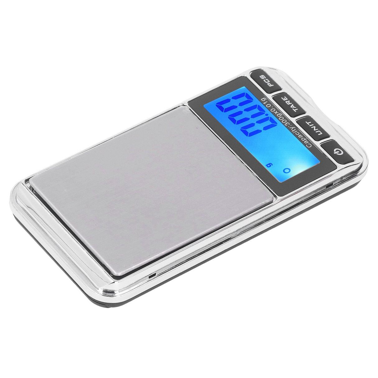 Digital Pocket Scale High Accuracy Portable Safe Reliable Mini Pocket Jewelry Scale with LCD Display for Jewelry Shop Home 500g/0.01g