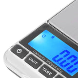 Digital Pocket Scale High Accuracy Portable Safe Reliable Mini Pocket Jewelry Scale with LCD Display for Jewelry Shop Home 500g/0.01g