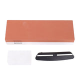 Knife Sharpening Stone 3000 8000 Grit Red White Dual Sided Wooden Base Whetstone for Kitchen Home Restaurant - Extra Image