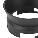 Black Coffee Dosing Funnel Aluminum Alloy Restaurant Coffee Machine Dosing Funnel Ring for 54mm Handle