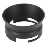 Black Coffee Dosing Funnel Aluminum Alloy Restaurant Coffee Machine Dosing Funnel Ring for 54mm Handle - 45-Degree Angle