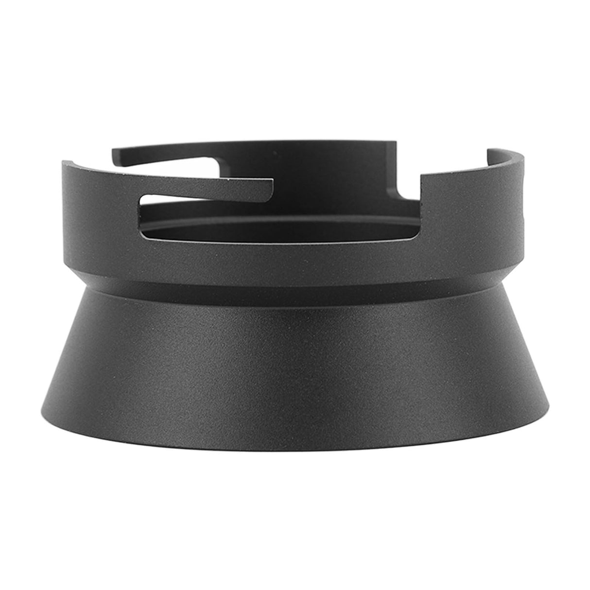 Black Coffee Dosing Funnel Aluminum Alloy Restaurant Coffee Machine Dosing Funnel Ring for 54mm Handle
