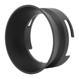 Black Coffee Dosing Funnel Aluminum Alloy Restaurant Coffee Machine Dosing Funnel Ring for 54mm Handle - Low Angle