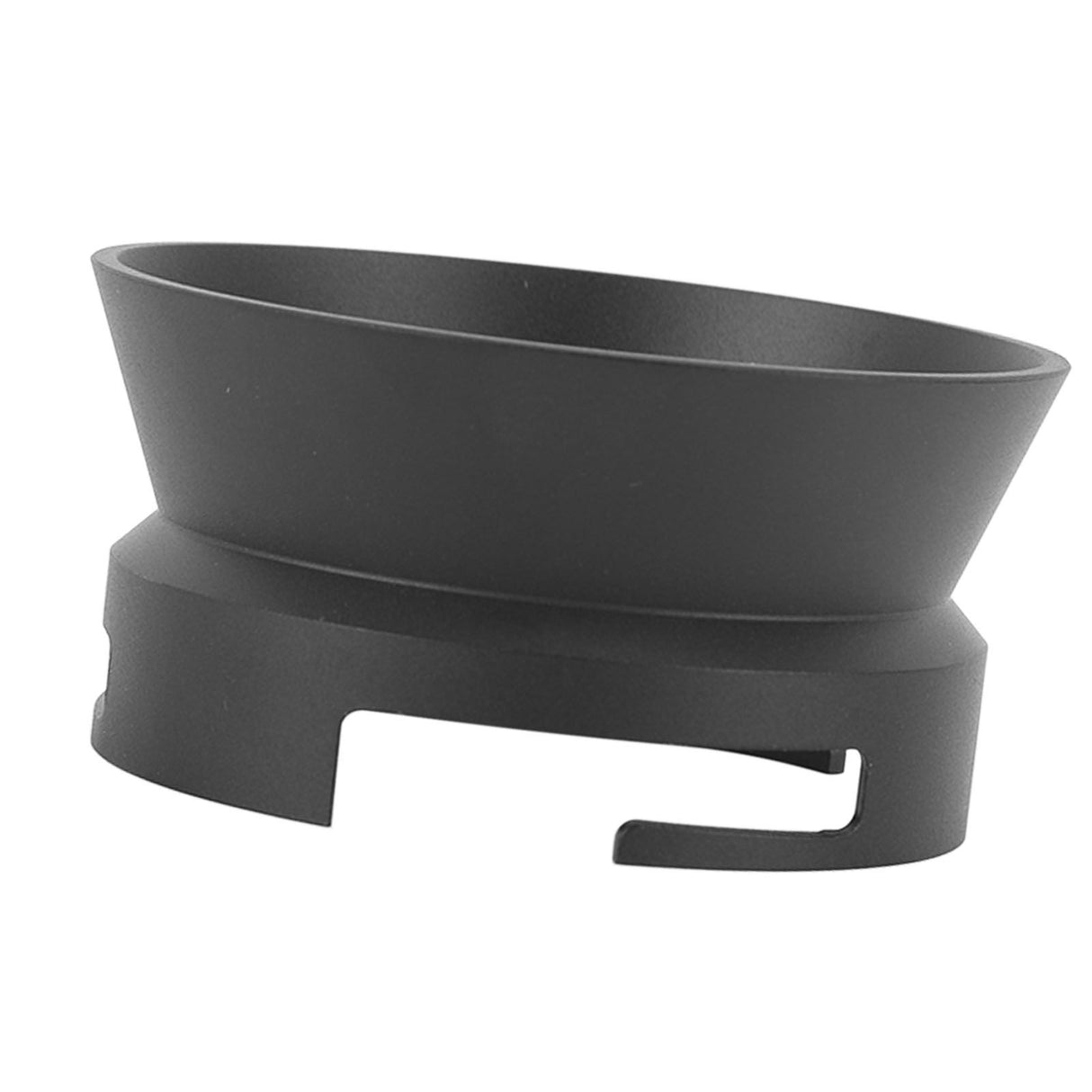 Black Coffee Dosing Funnel Aluminum Alloy Restaurant Coffee Machine Dosing Funnel Ring for 54mm Handle