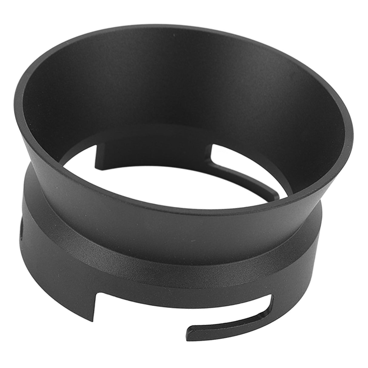 Black Coffee Dosing Funnel Aluminum Alloy Restaurant Coffee Machine Dosing Funnel Ring for 54mm Handle