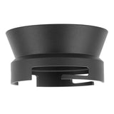 Black Coffee Dosing Funnel Aluminum Alloy Restaurant Coffee Machine Dosing Funnel Ring for 54mm Handle