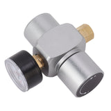 Water Pressure Reducing Valve 0‑60PSI Stainless Steel Pressure Regulator Multifunctional Hose Pressure Regulator for Homebrew