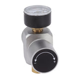 Water Pressure Reducing Valve 0‑60PSI Stainless Steel Pressure Regulator Multifunctional Hose Pressure Regulator for Homebrew