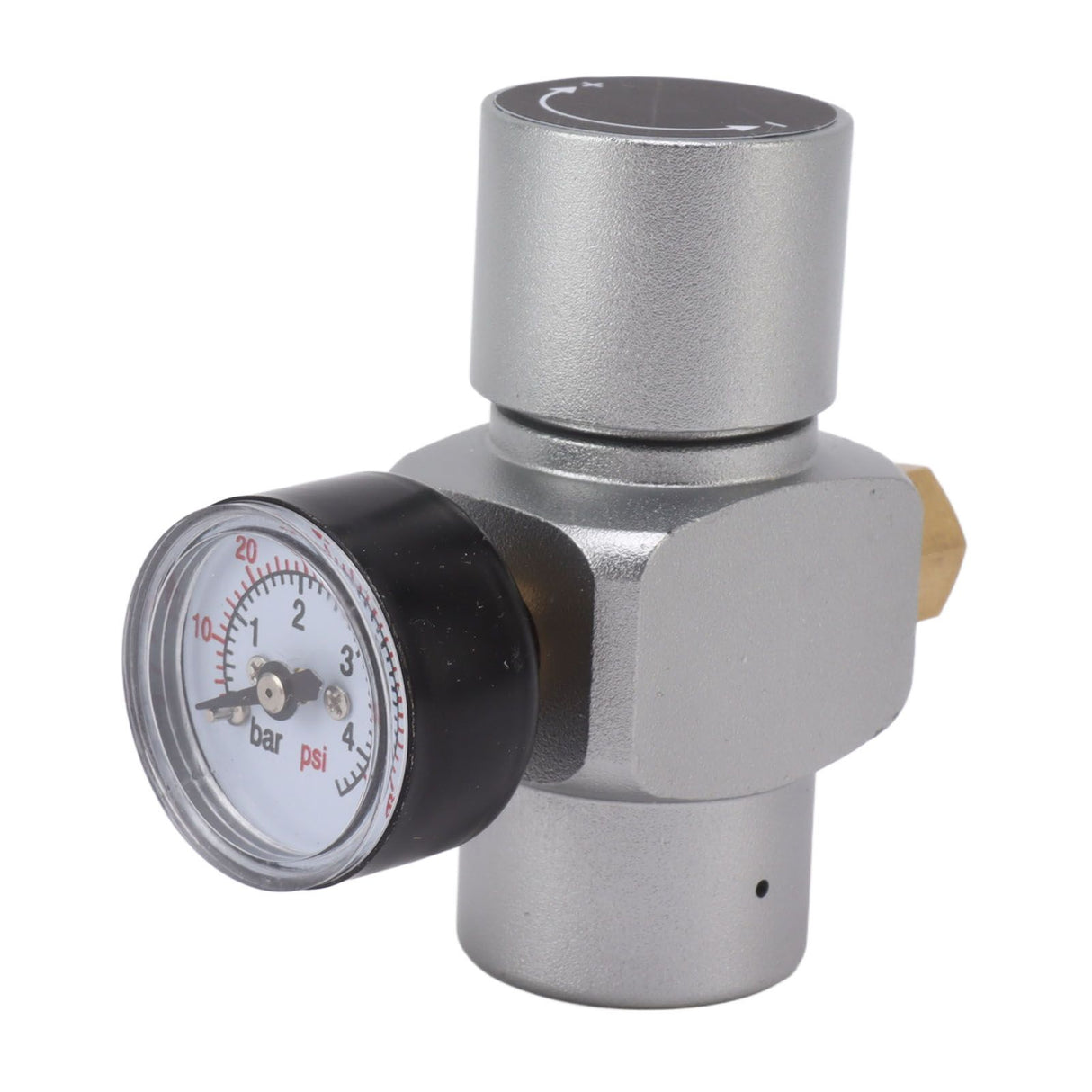 Water Pressure Reducing Valve 0‑60PSI Stainless Steel Pressure Regulator Multifunctional Hose Pressure Regulator for Homebrew