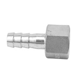 4pcs 13mm 1/2in Hose Barb Connector Hose Barb Coupler Stainless Steel Pipe Fitting for Beer Cooler - Extra Image
