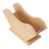 Coffee Filter Holder Paper Stand Container Coffee Paper Storage Rack for Cone Shape and Flat Bottom - Front View