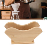 Coffee Filter Holder Paper Stand Container Coffee Paper Storage Rack for Cone Shape and Flat Bottom - Extra Image