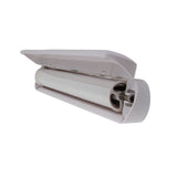 Plastic Wrap Organizer Cling Film Cutter Suction Cup Cling Film Cutting Box Adjustable Storage Cutting Box - Side View
