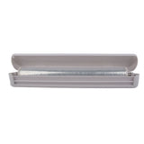 Plastic Wrap Organizer Cling Film Cutter Suction Cup Cling Film Cutting Box Adjustable Storage Cutting Box