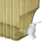 Cold Water Kettle with Faucet PP Sealed Preservation Refrigerator Cold Kettle For Fruit Tea Flower Tea Milk Tea Water Green