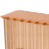 Cold Water Kettle with Faucet PP Sealed Preservation Refrigerator Cold Kettle For Fruit Tea Flower Tea Milk Tea Water Orange - Low Angle