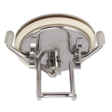 Beer Keg Lid Stainless Steel Soda Barrel Cover Carbonation Lid Accesosry for Home Brewing - Top-Down View