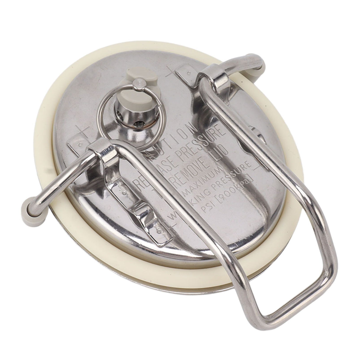 Beer Keg Lid Stainless Steel Soda Barrel Cover Carbonation Lid Accesosry for Home Brewing
