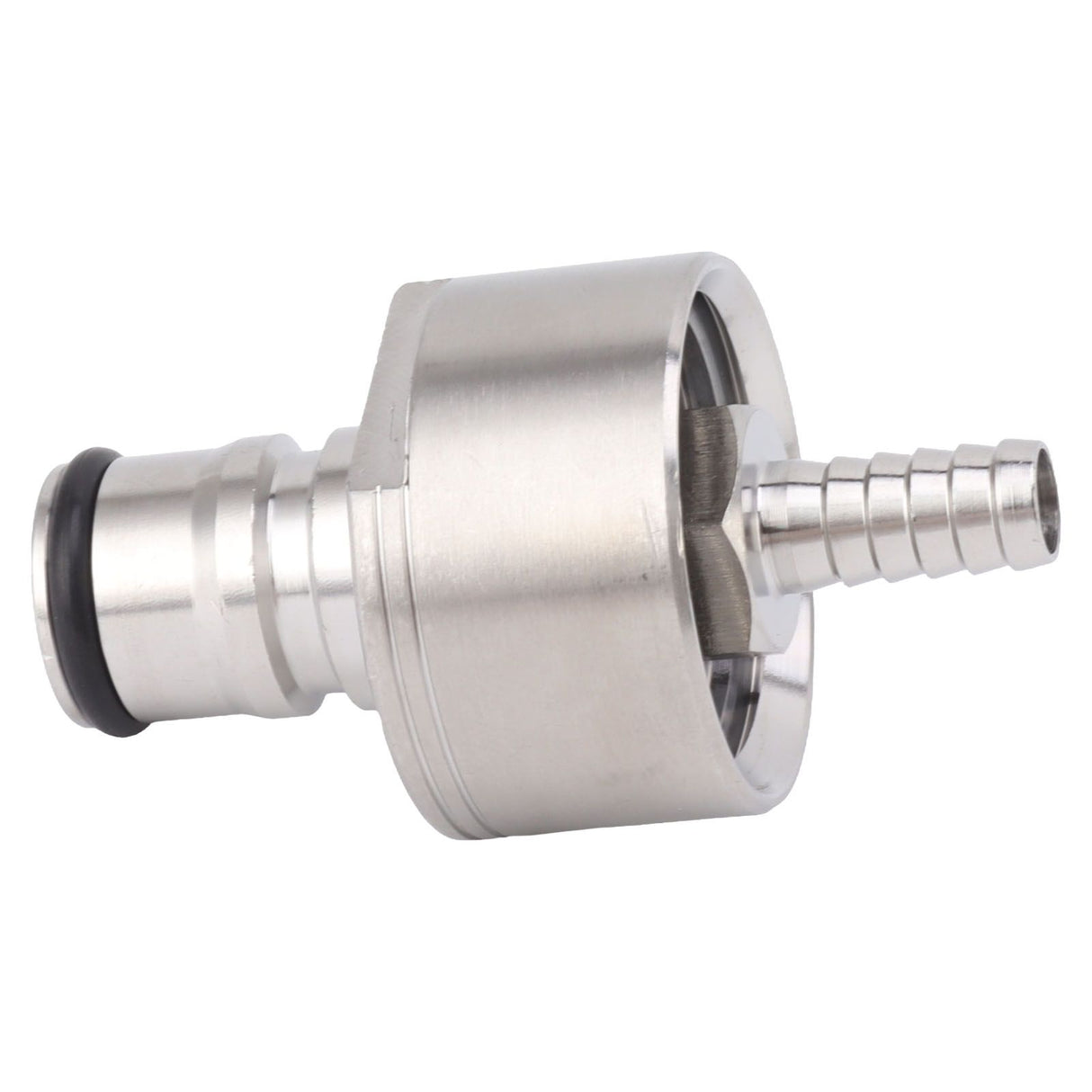 2PCS Stainless Steel Carbonation Cap Forced Carbonation PET Bottle Filling CO2 Coupling Cap for Soda Beer