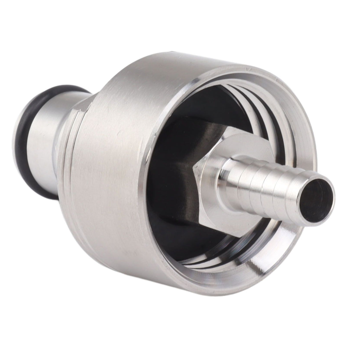 2PCS Stainless Steel Carbonation Cap Forced Carbonation PET Bottle Filling CO2 Coupling Cap for Soda Beer