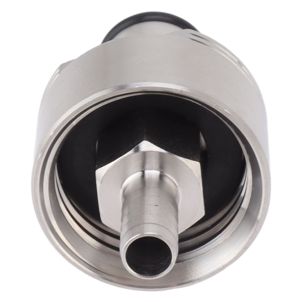 2PCS Stainless Steel Carbonation Cap Forced Carbonation PET Bottle Filling CO2 Coupling Cap for Soda Beer