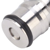 2PCS Stainless Steel Carbonation Cap Forced Carbonation PET Bottle Filling CO2 Coupling Cap for Soda Beer