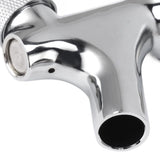 2 Set Beer Tap Stainless Steel Good Sealing 4‑1/8inch Shank 1/4 Barb Beer Faucet G1/2 Thread