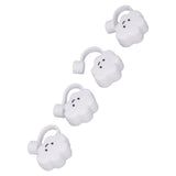 Straw Covers Dustproof Decorative Splash Proof Odorless Reusable Straw Toppers for Party ShoppingTravelling Camping 4 Cloud Straw Caps