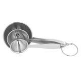 3PCS Small Funnels Stainless Steel Multifunctional Mini Filling Funnel Kit for Transferring Essential Oils Liquid Fluid - Rear View