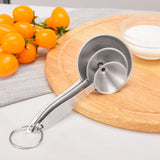 3PCS Small Funnels Stainless Steel Multifunctional Mini Filling Funnel Kit for Transferring Essential Oils Liquid Fluid - Extra Image