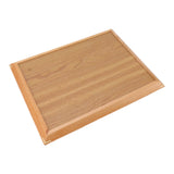 Rectangle Wood Tray Multifunctional Serving Tray for Fruit Food Pizza Gathering Outdoor 40 X 30.5cm