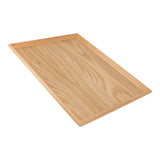 Rectangle Wood Tray Multifunctional Serving Tray for Fruit Food Pizza Gathering Outdoor 40 X 30.5cm