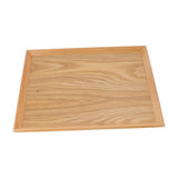 Rectangle Wood Tray Multifunctional Serving Tray for Fruit Food Pizza Gathering Outdoor 40 X 30.5cm
