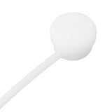 6PCS Cup Straw Stopper Sealed Reusable Straw Cover Cap Square Round Spill Stoppers Silicone Leak Stopper Set White - Extra Image