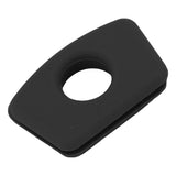 4 Set Silicone Spill Proof Stopper Set Tumbler Accessories Including Straw Cover Cap Square Leak Stopper Round Lid Stopper Plug Black - Extra Image
