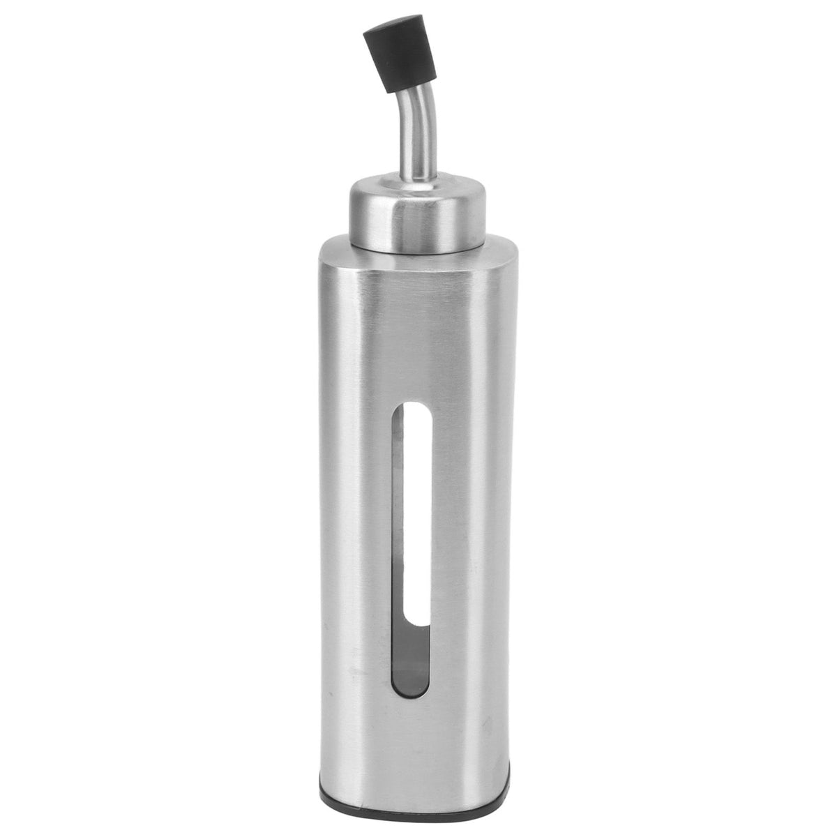 220ml Oil Dispenser Bottle Stainless Steel Oil Bottle Sauce Container for Olive Oil Vinegar Soy Sauce Rectangle