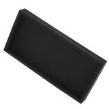 Silicone Storage Tray Silica Gel Kitchen Sorting Plate Tray Cosmetics Organizer Tray for Bathroom Dressing Table Black Small Size