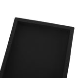 Silicone Storage Tray Silica Gel Kitchen Sorting Plate Tray Cosmetics Organizer Tray for Bathroom Dressing Table Black Small Size