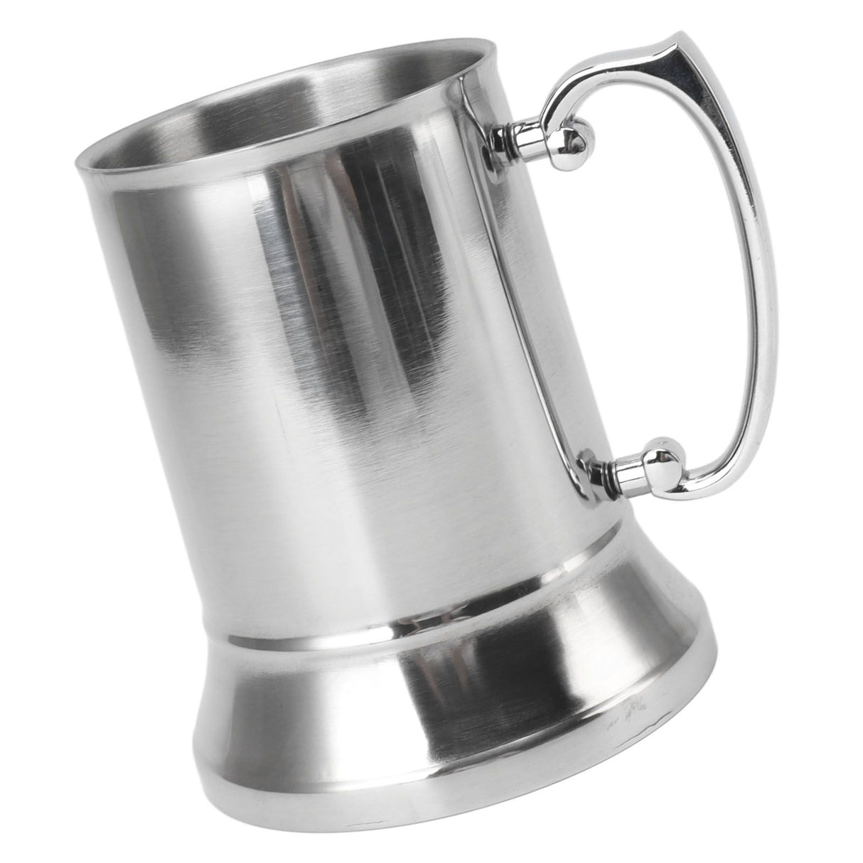 Stainless Steel Beer Mug Anti Slip High Temperature Resistant Modern Beer Cup Coffee Mug 500ml