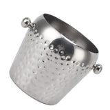 Ice Bucket Stainless Steel Mini Insulated Frozen Container for Bar Wine Champagne 1L Sliver