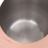 Cocktail Shaker Pineapple Shape Stainless Steel Polished Smooth Surface 500ml for Home Bar Rose Gold