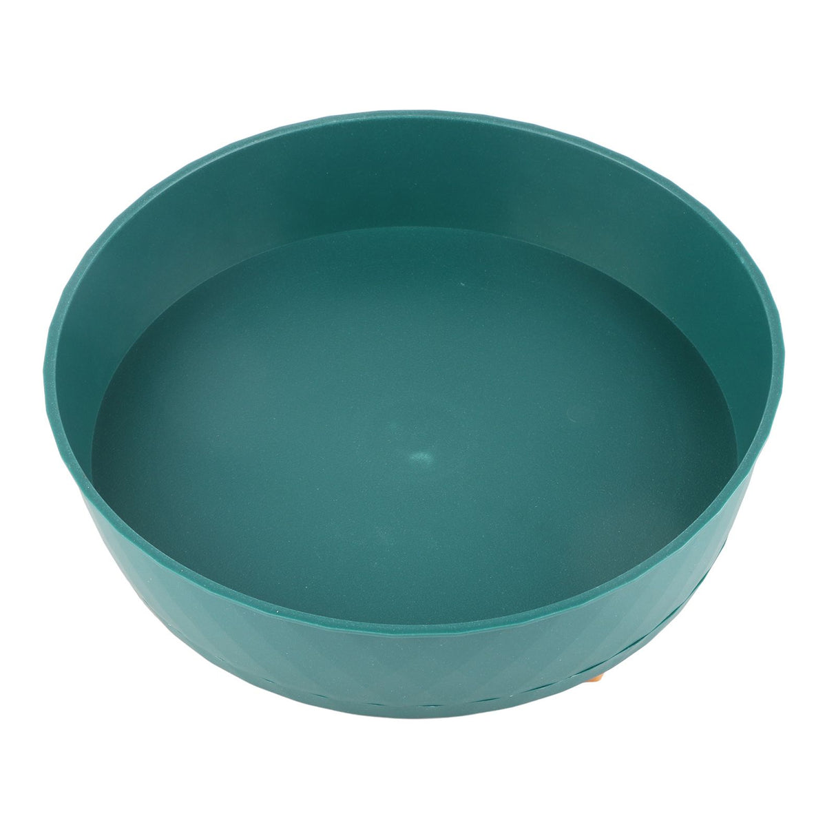 Kitchen Turntable Spin Round Tray 360 Degrees Rotating Non Skid Multifunctional Spice Organizer for Cabinet Pantry Refrigerator Countertop Green