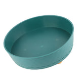 Kitchen Turntable Spin Round Tray 360 Degrees Rotating Non Skid Multifunctional Spice Organizer for Cabinet Pantry Refrigerator Countertop Green