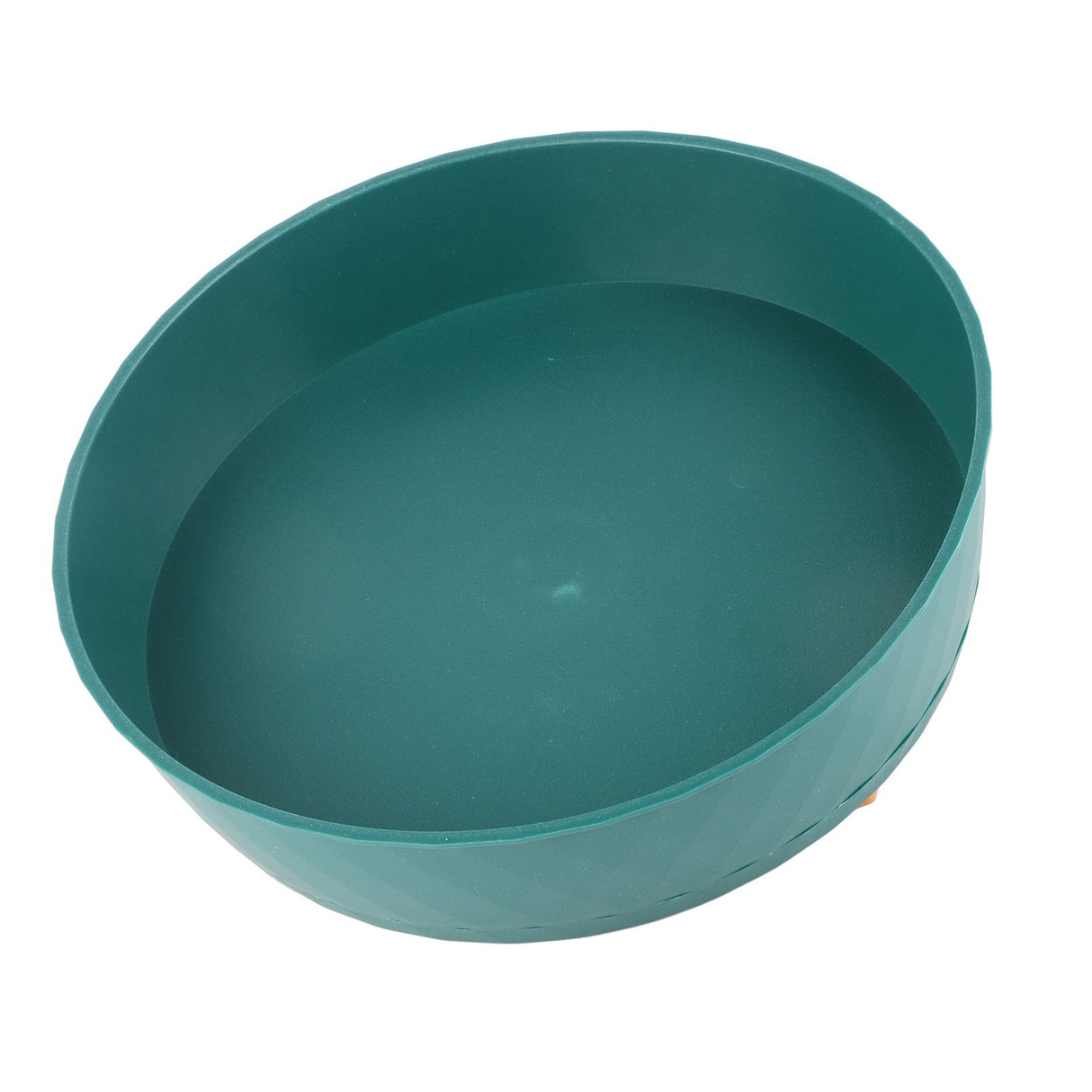Kitchen Turntable Spin Round Tray 360 Degrees Rotating Non Skid Multifunctional Spice Organizer for Cabinet Pantry Refrigerator Countertop Green