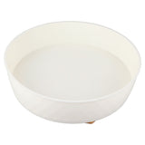 Kitchen Turntable Spin Round Tray 360 Degrees Rotating Non Skid Multifunctional Spice Organizer for Cabinet Pantry Refrigerator Countertop White