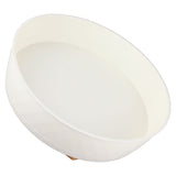 Kitchen Turntable Spin Round Tray 360 Degrees Rotating Non Skid Multifunctional Spice Organizer for Cabinet Pantry Refrigerator Countertop White - 45-Degree Angle