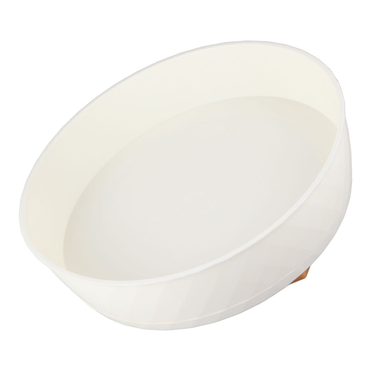 Kitchen Turntable Spin Round Tray 360 Degrees Rotating Non Skid Multifunctional Spice Organizer for Cabinet Pantry Refrigerator Countertop White